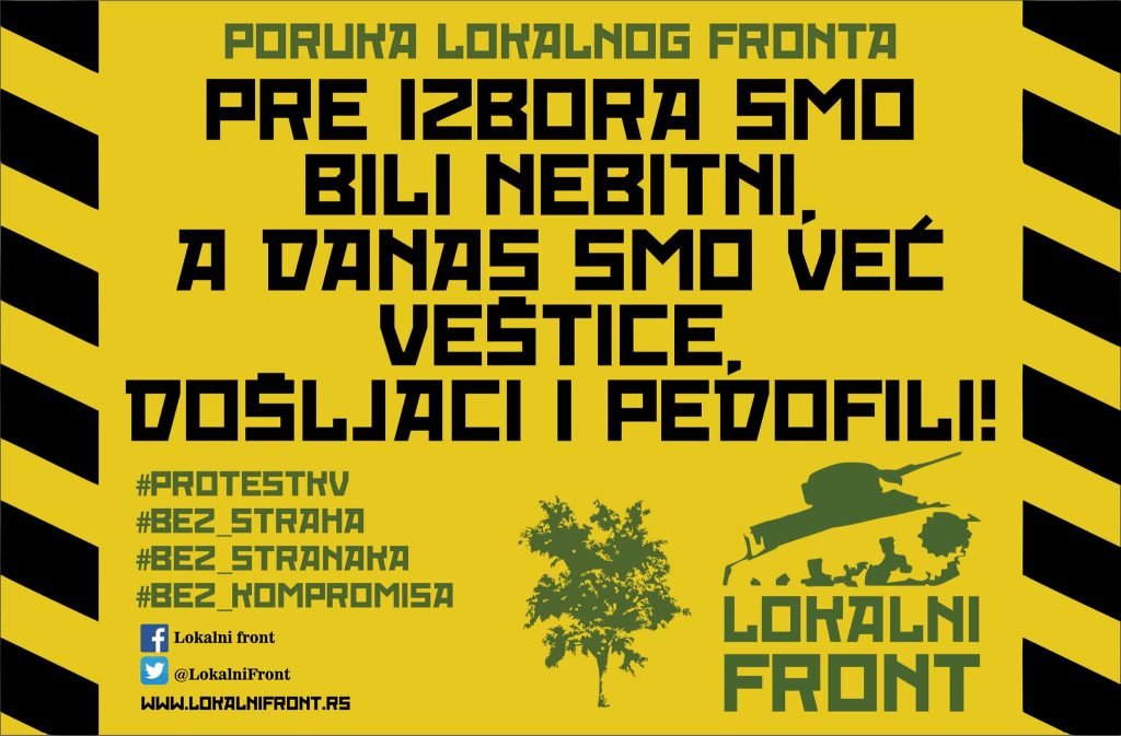 lokalni front poster plakat 132 • Lokalni front